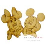 mickey y minnie juntos