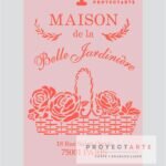 Stencil Maison de la Jardiniere
