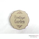 Sello Inverso Vintage Garden