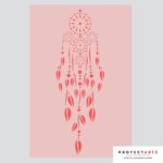 Stencil Atrapasueños