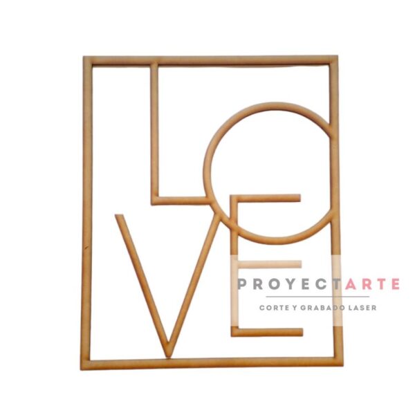 Love dentro de marco