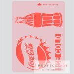 Stencil Coca - Cola