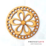 Flor para trapillo 30cm