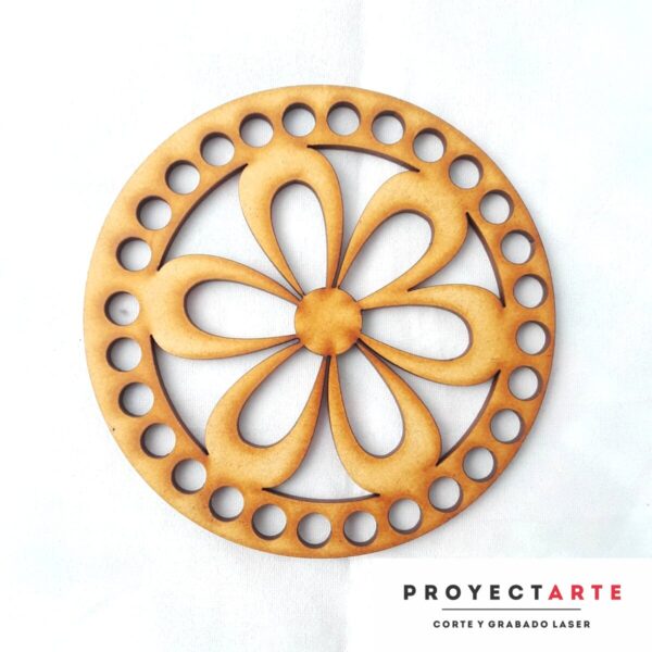 Flor para trapillo 30cm