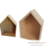 Set de dos repisas casita - Image 2