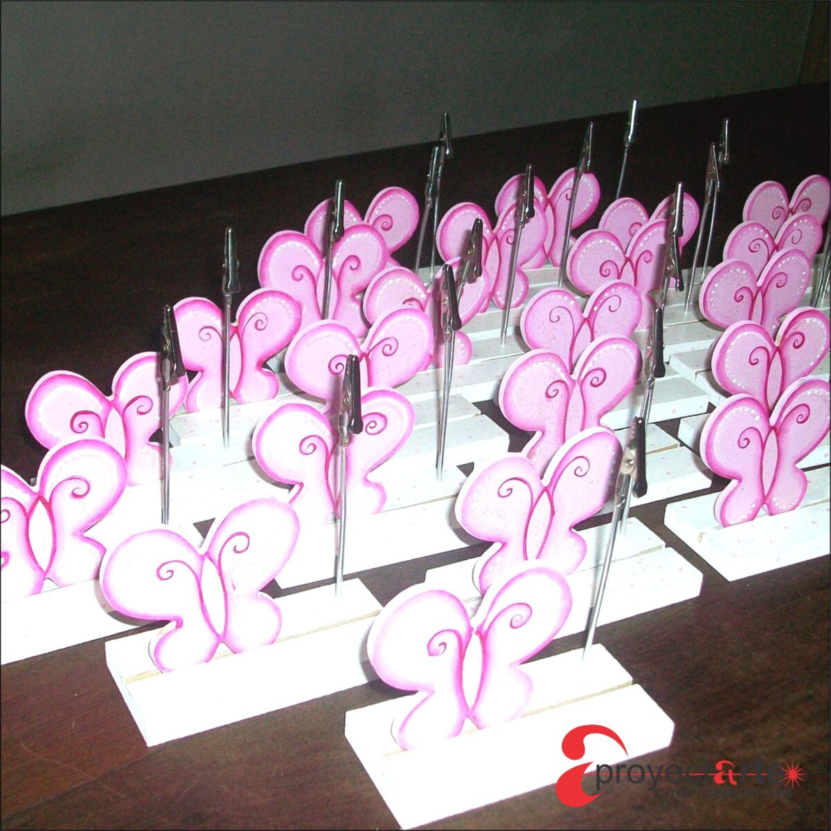 mariposa con base para tarjeta - Image 1