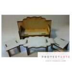 Juego living BARBIE Casa Modelo Love