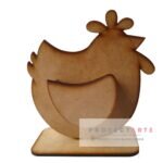 Gallina con cajita 3d