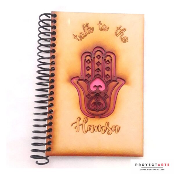 Libreta chica Talk to the hamsa