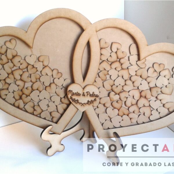Corazones de firmas