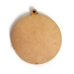 Chirimbolo circular con perforación.