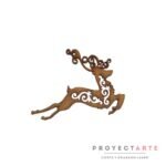 Ciervo con arabescos