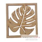 Hoja ancha con marco