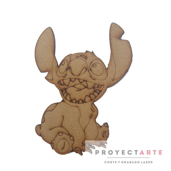 Stitch sentado