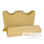 Caja para naipes doble vertical