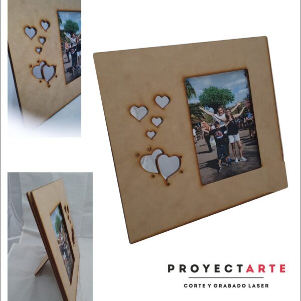 Portarretrato con calado