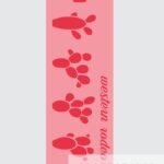 Stencil Western rodeo chico