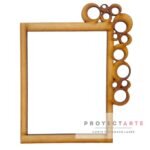 Marco de círculos fusionados simple