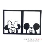 Cuadros Minnie y Mickey