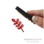 Sello Textil Flor BB