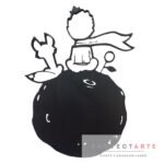 El principito sobre planeta