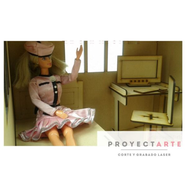 Juego dormitorio BARBIE Casa Modelo Amiga