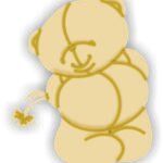 oso for ever friends con flor