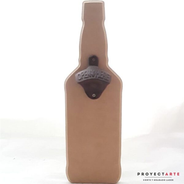 Botella de Cerveza con destapador