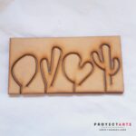 Fussinglue Set Cactus