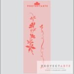 Stencil lineas de flores chico 3