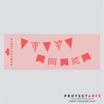 Stencil Banderines