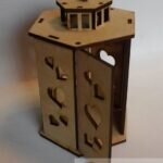 Farol 3D con corazones - línea provenzal