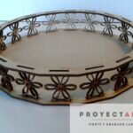 Bandeja redonda chica