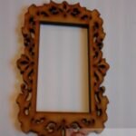 Marco rectangular calado