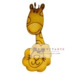 jirafa y león juntos