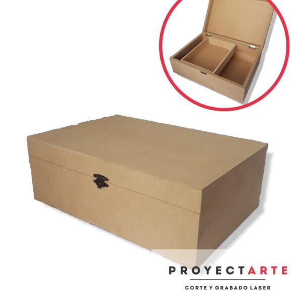 Caja con gaveta