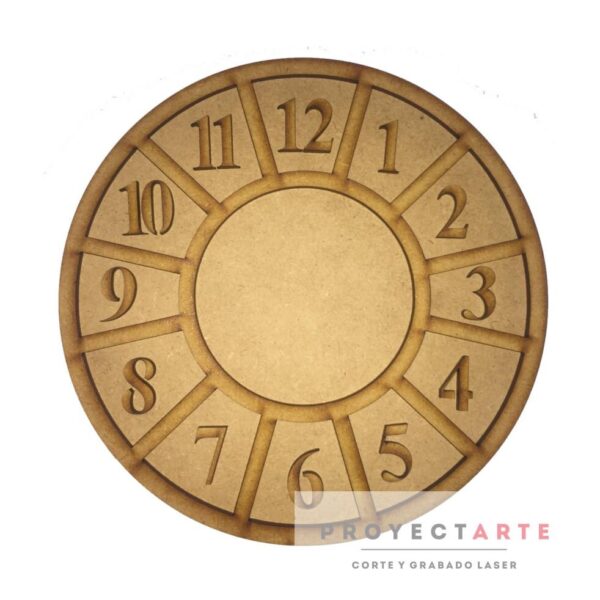 Reloj 3D