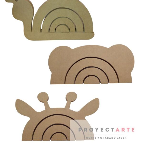 Oso / Jirafa / Caracol Waldorf