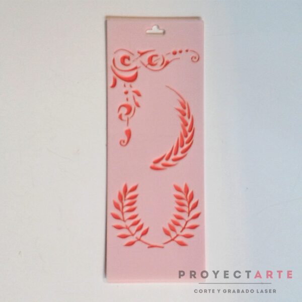 Stencil Laureles chico