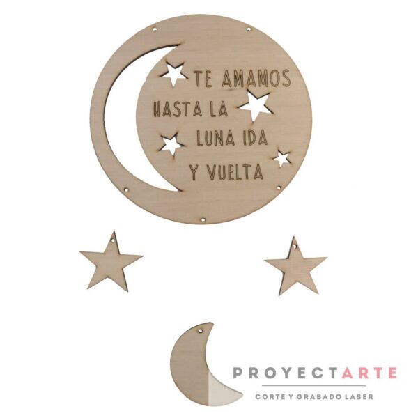 Te amamos hasta la luna ida y vuelta