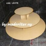 base para cup cakes torre