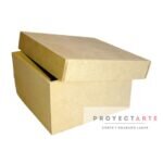 Caja 10x10x5,5h en 3mm tapa capuchón