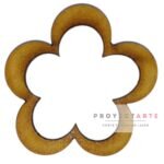 Pieza servilletero flor 5cm mdf 5,5mm