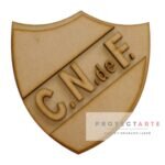 Escudo de nacional en 3d