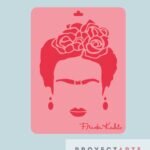 Stencil Frida kahlo