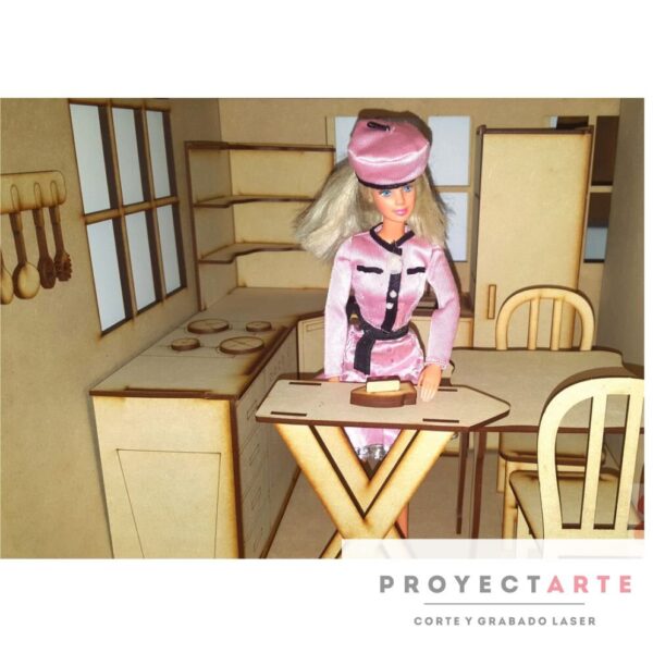 Juego cocina BARBIE Casa Modelo Amiga