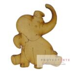 elefante con trompa para arriba