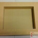 Cuadro con profundidad de 24x18cm con vidrio