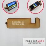 Llavero soporte para celular personalizado