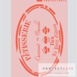 Stencil Patisserie